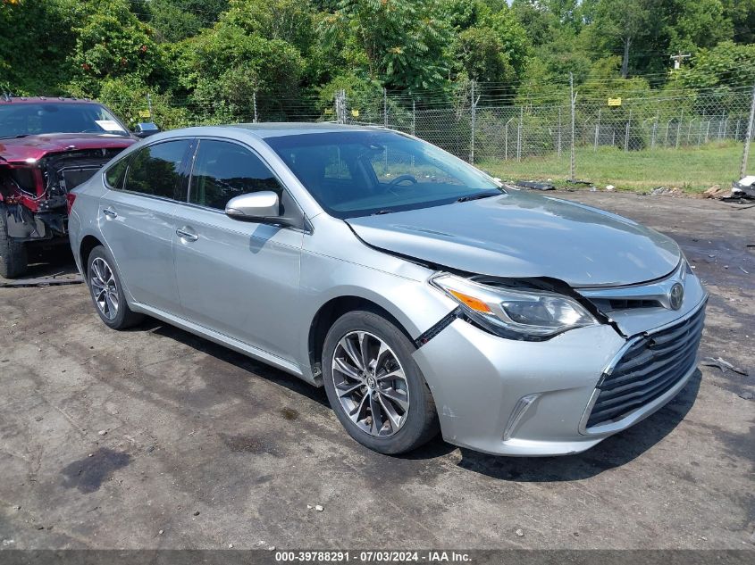 2018 TOYOTA AVALON XLE