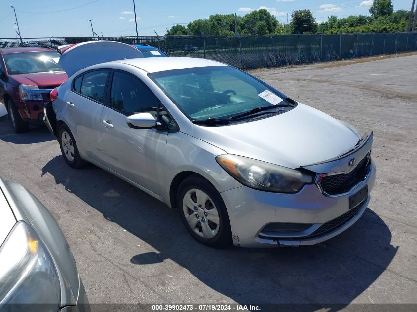 2015 KIA FORTE LX