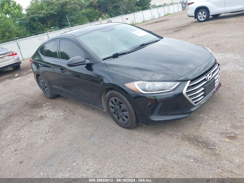 2017 HYUNDAI ELANTRA SE