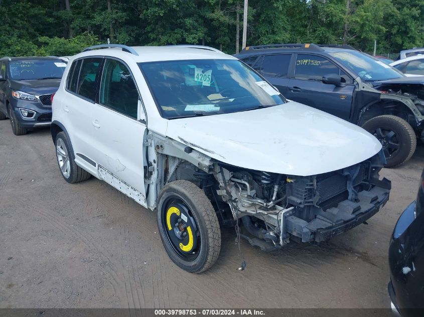 2016 VOLKSWAGEN TIGUAN R-LINE