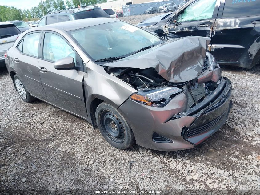 2017 TOYOTA COROLLA LE