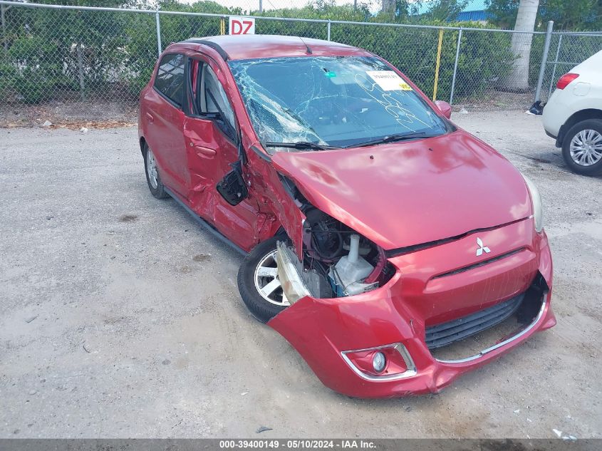 2014 MITSUBISHI MIRAGE ES