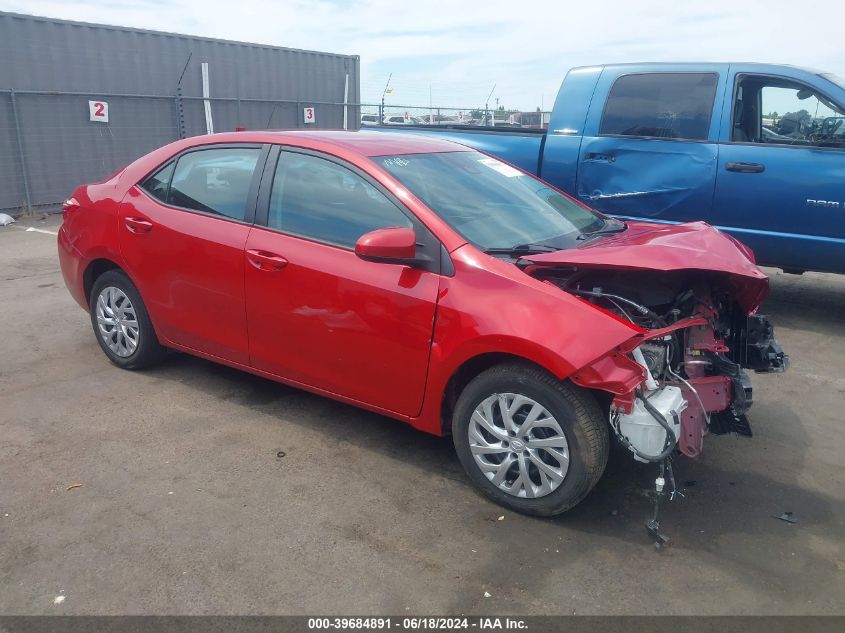 2019 TOYOTA COROLLA LE