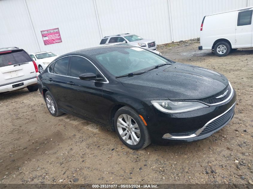 2015 CHRYSLER 200 LIMITED