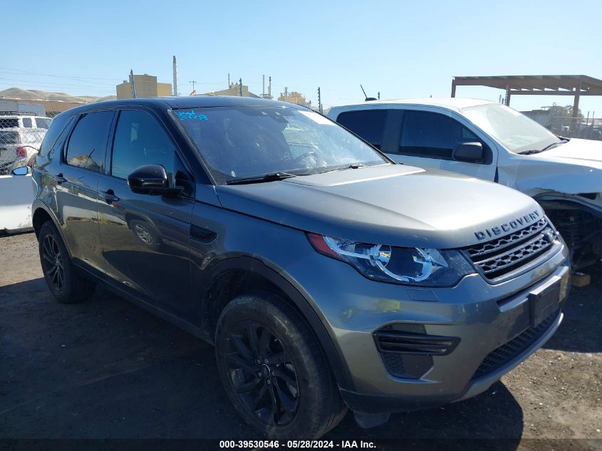 2019 LAND ROVER DISCOVERY SPORT SE