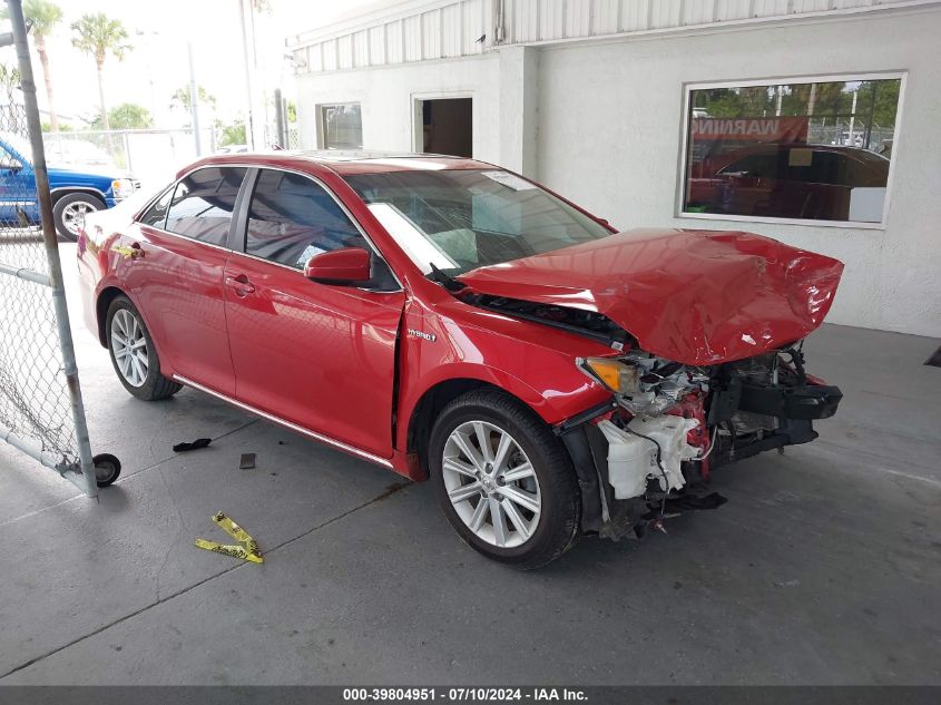 2013 TOYOTA CAMRY HYBRID/LE/XLE