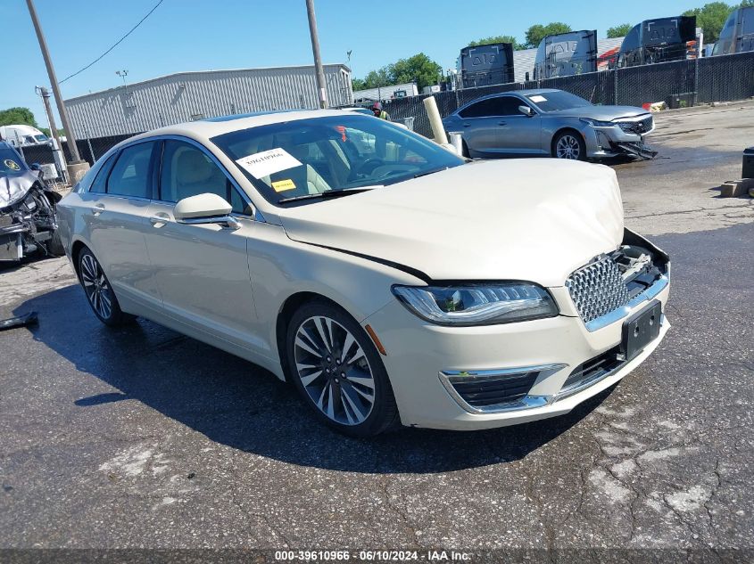 2018 LINCOLN MKZ SELECT