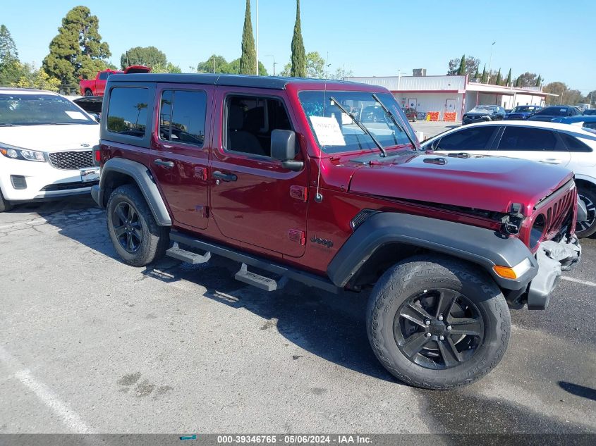 2021 JEEP WRANGLER UNLIMITED SPORT ALTITUDE 4X4