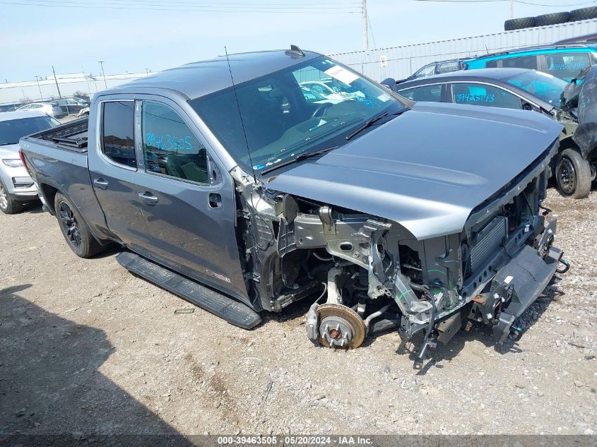 2021 GMC SIERRA 1500 4WD DOUBLE CAB STANDARD BOX ELEVATION WITH 3VL