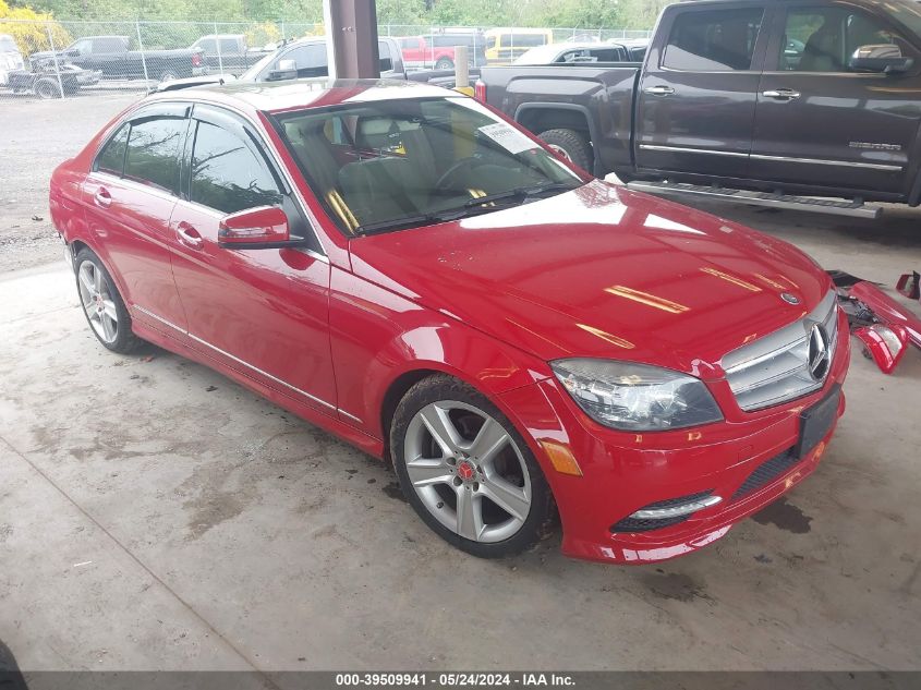 2011 MERCEDES-BENZ C 300 LUXURY 4MATIC/SPORT 4MATIC