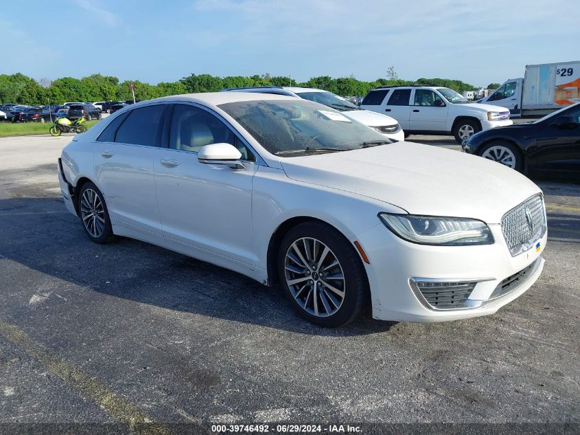 2017 LINCOLN MKZ HYBRID PREMIERE