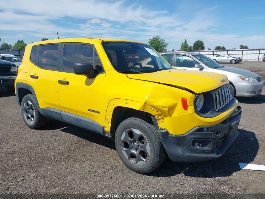 2016 JEEP RENEGADE SPORT