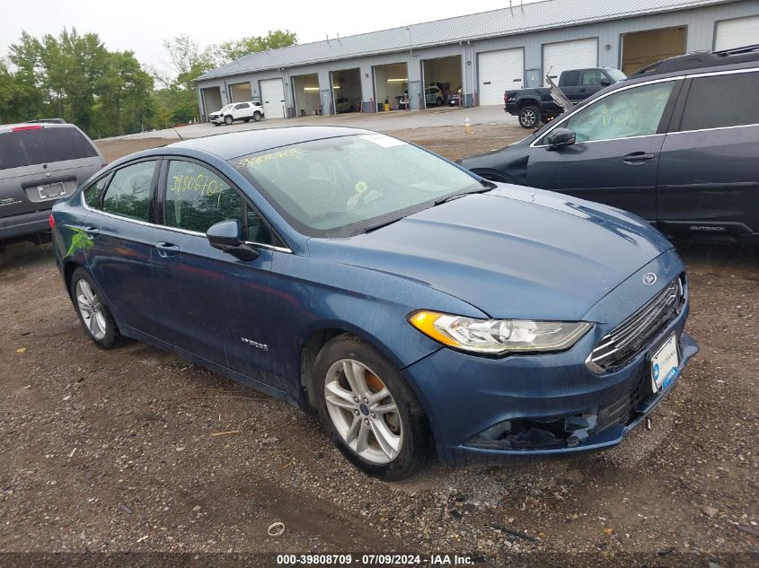 2018 FORD FUSION SE HYBRID