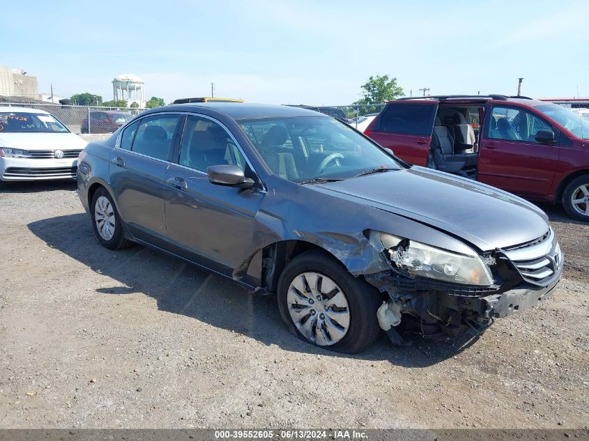 2012 HONDA ACCORD 2.4 LX