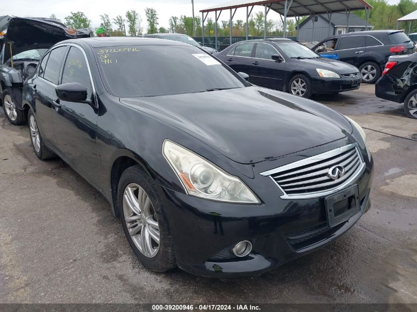 2011 INFINITI G37X