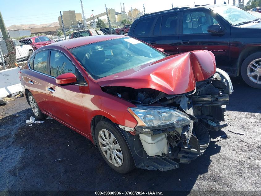 2015 NISSAN SENTRA SV