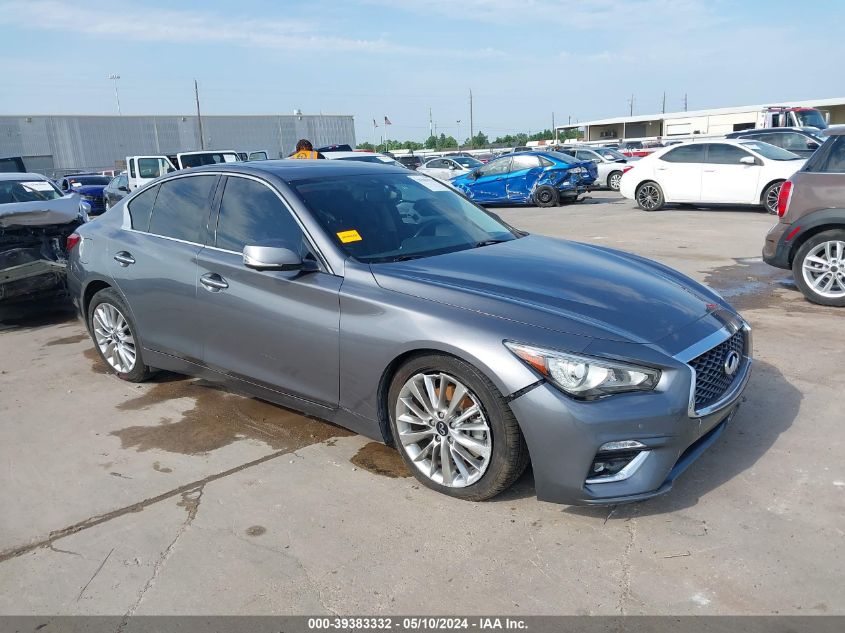 2021 INFINITI Q50 LUXE