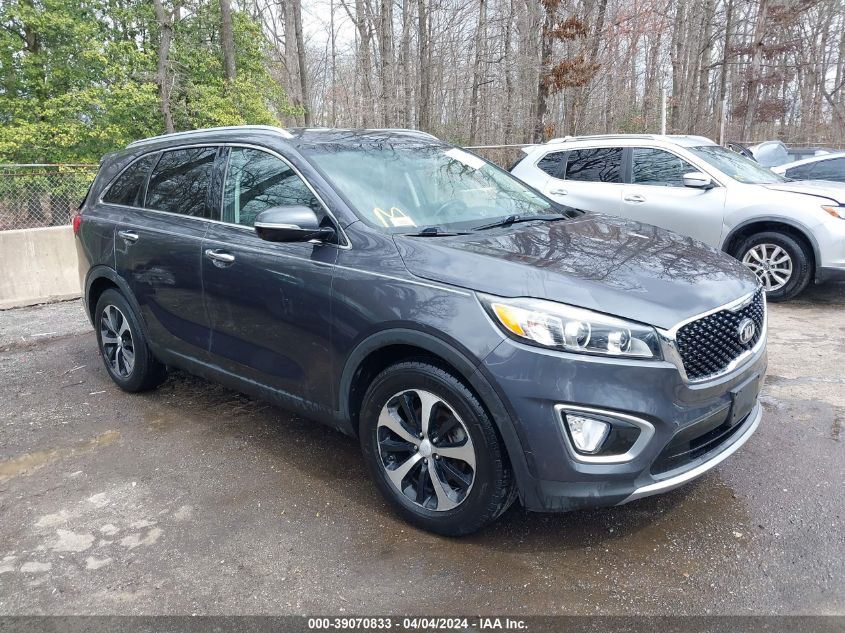 2016 KIA SORENTO 3.3L EX