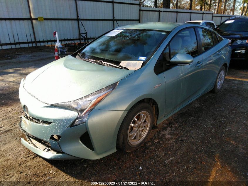 2016 TOYOTA PRIUS TWO