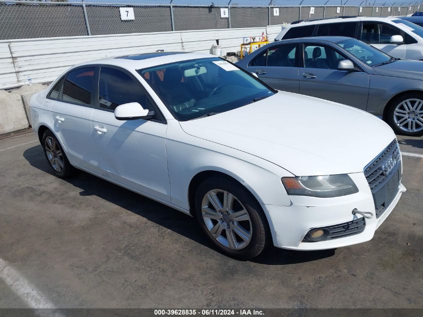 2010 AUDI A4 2.0T PREMIUM