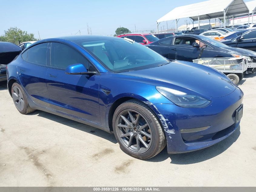 2021 TESLA MODEL 3 LONG RANGE DUAL MOTOR ALL-WHEEL DRIVE