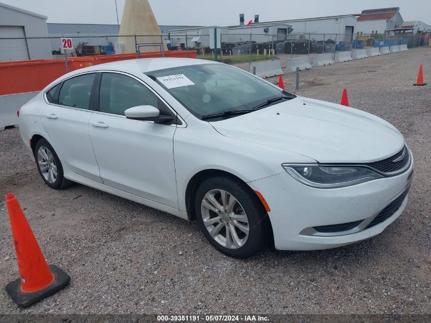 2015 CHRYSLER 200 LIMITED