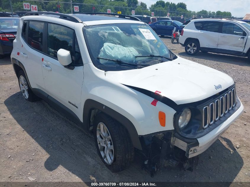 2017 JEEP RENEGADE LATITUDE 4X4