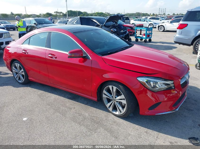 2019 MERCEDES-BENZ CLA 250