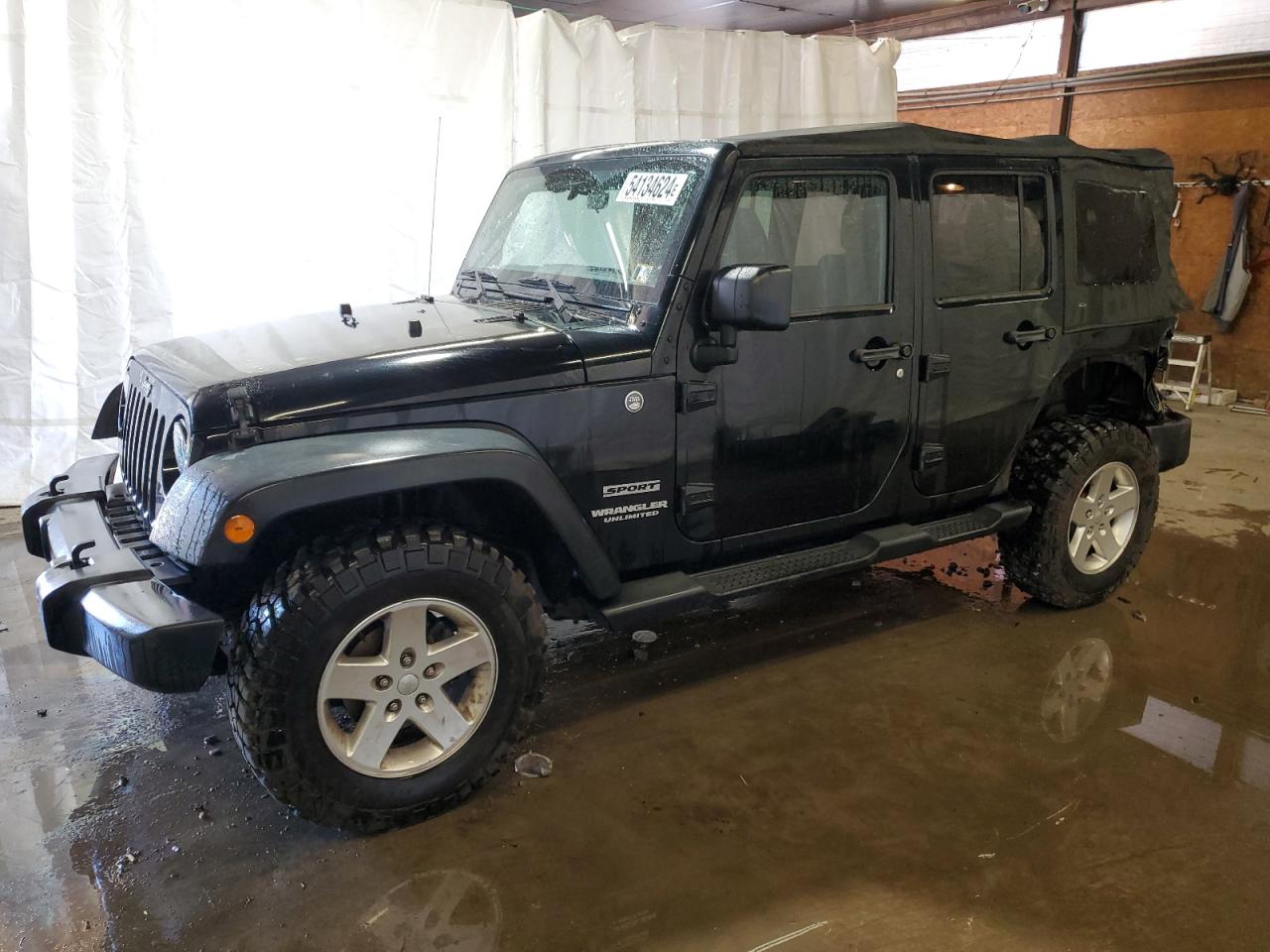 2012 JEEP WRANGLER UNLIMITED SPORT