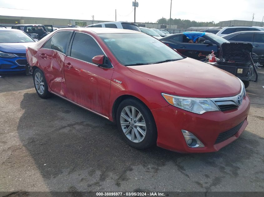 2014 TOYOTA CAMRY HYBRID XLE