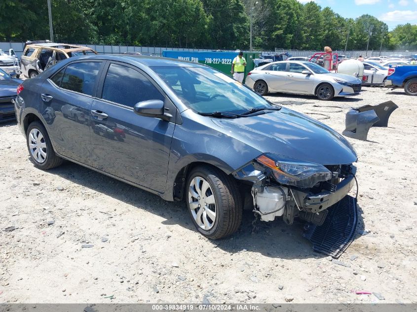 2019 TOYOTA COROLLA LE