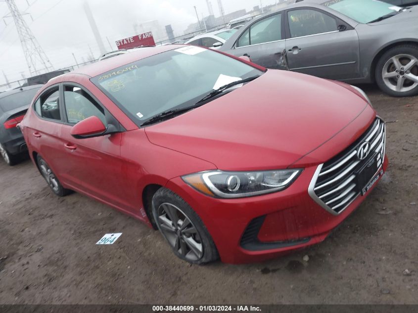 2018 HYUNDAI ELANTRA SEL