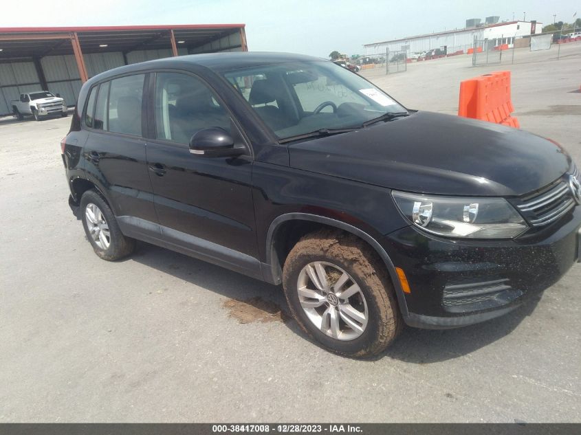 2013 VOLKSWAGEN TIGUAN S