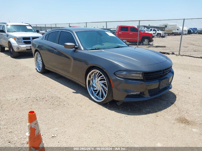 2016 DODGE CHARGER SXT