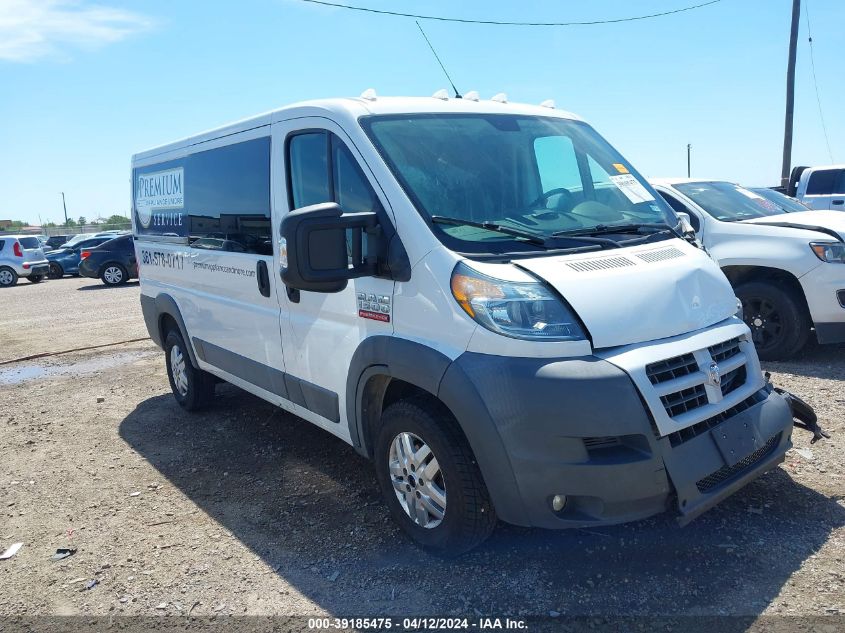 2016 RAM PROMASTER 1500 LOW ROOF