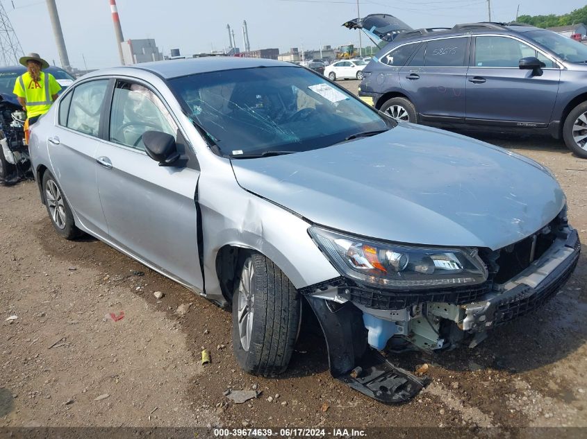 2013 HONDA ACCORD LX