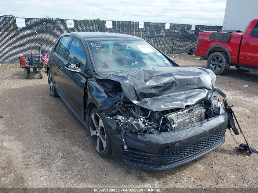 2015 VOLKSWAGEN GOLF GTI 2.0T S 4-DOOR