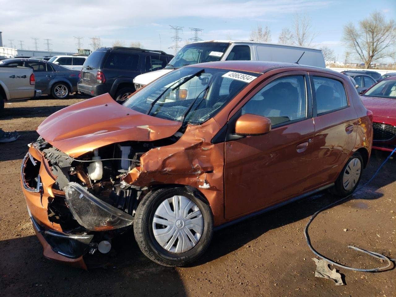 2019 MITSUBISHI MIRAGE ES