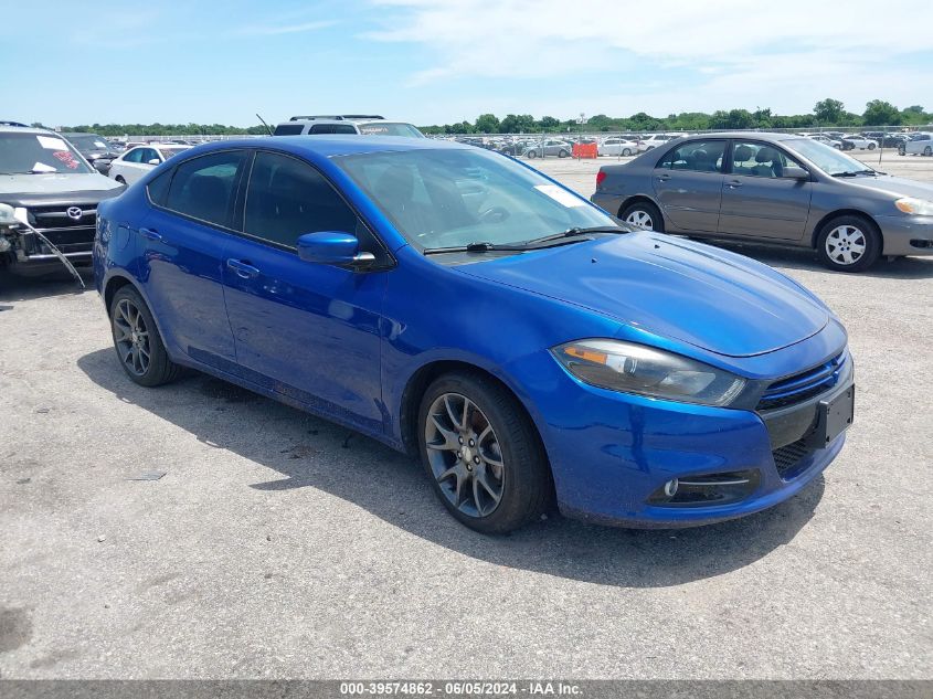 2013 DODGE DART RALLYE