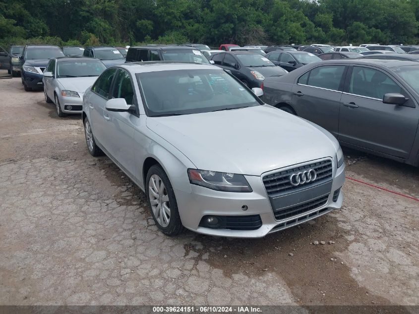 2012 AUDI A4 2.0T PREMIUM