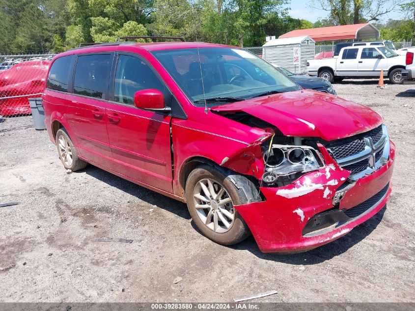 2014 DODGE GRAND CARAVAN SXT