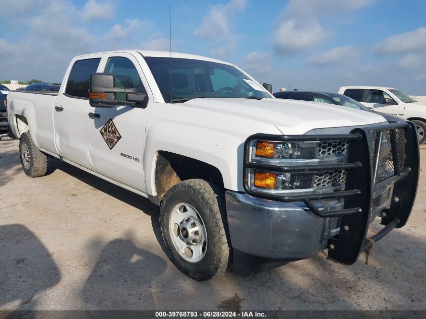 2019 CHEVROLET SILVERADO 2500HD WT