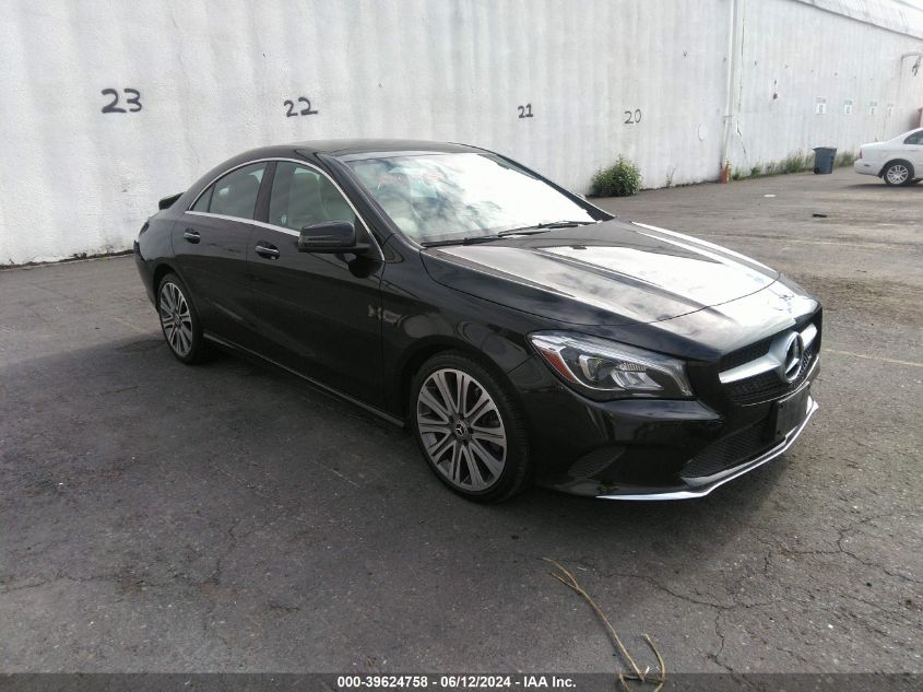 2018 MERCEDES-BENZ CLA 250 4MATIC