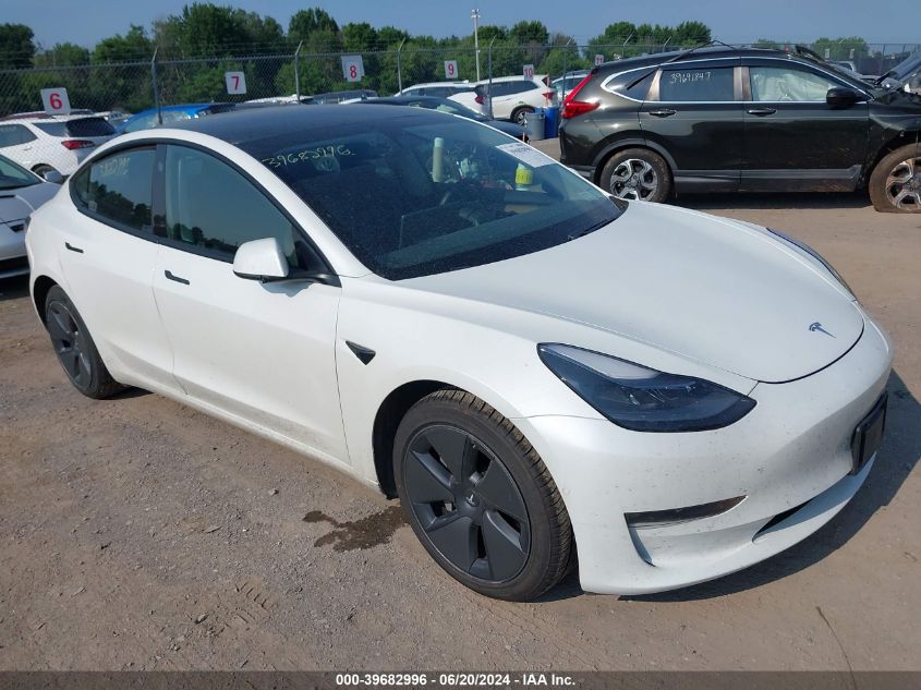 2021 TESLA MODEL 3 LONG RANGE DUAL MOTOR ALL-WHEEL DRIVE