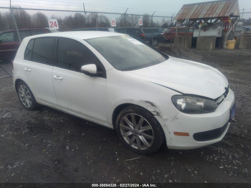 2013 VOLKSWAGEN GOLF 2.5L 4-DOOR