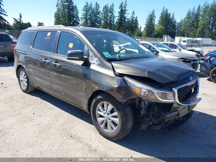 2016 KIA SEDONA LX