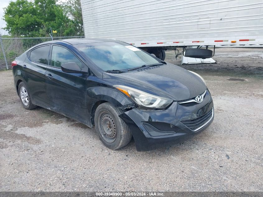 2014 HYUNDAI ELANTRA SE