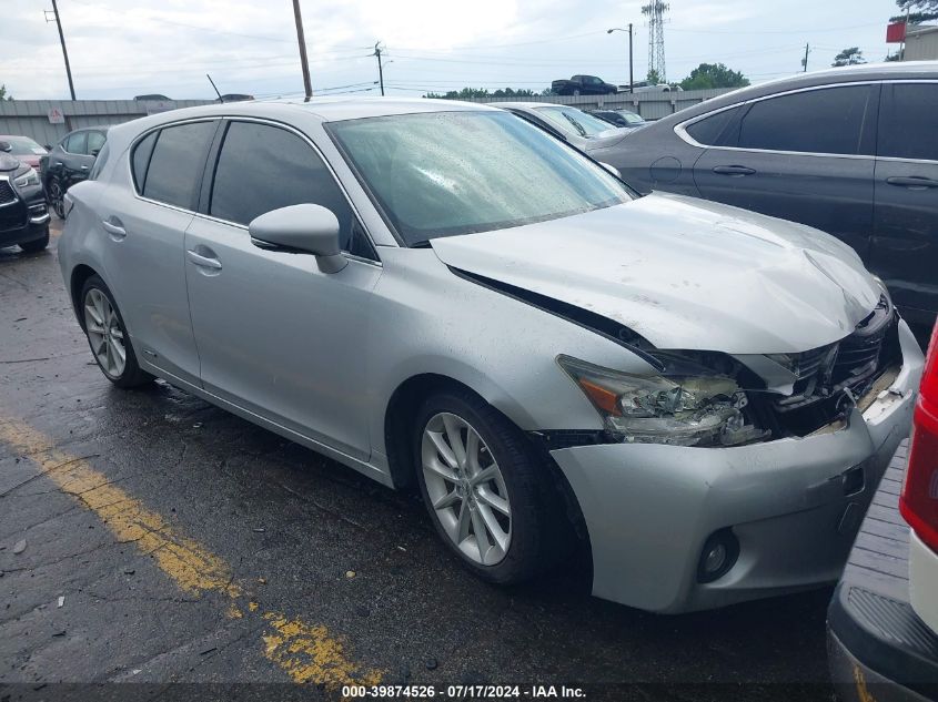 2012 LEXUS CT 200H PREMIUM