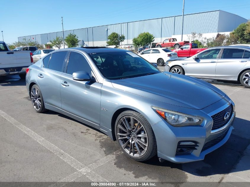 2016 INFINITI Q50 3.0T RED SPORT 400