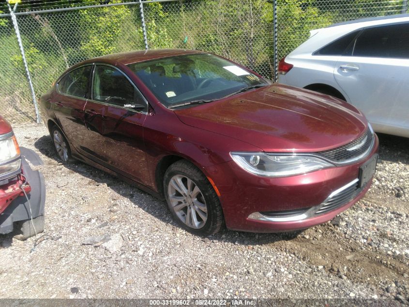 2016 CHRYSLER 200 LIMITED